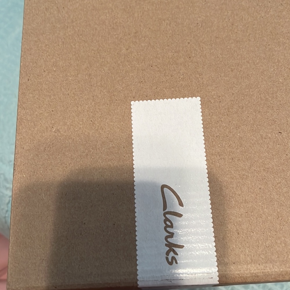 Like New Clark black wedge ankle boots - Picture 5 of 9